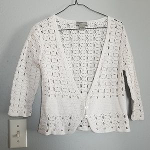 Off white cardigan